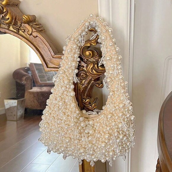 Apricot Glamorous Women's Valentine's Day Clutch - Picture 3 of 5